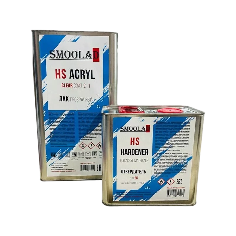SMOOLAD 2К лак HS (5л+2,5л)